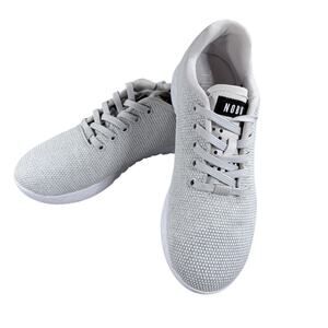 Nobull Unisex Outwork Edge Impact Gray Training Workout Shoes Size M 7.5 W 9 EUC